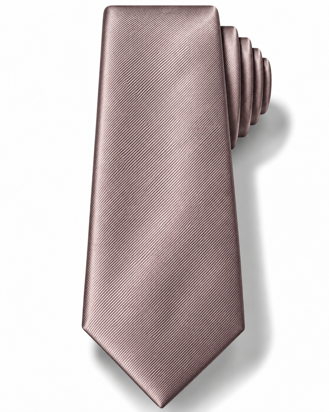Mocha Rose Microfiber Tie