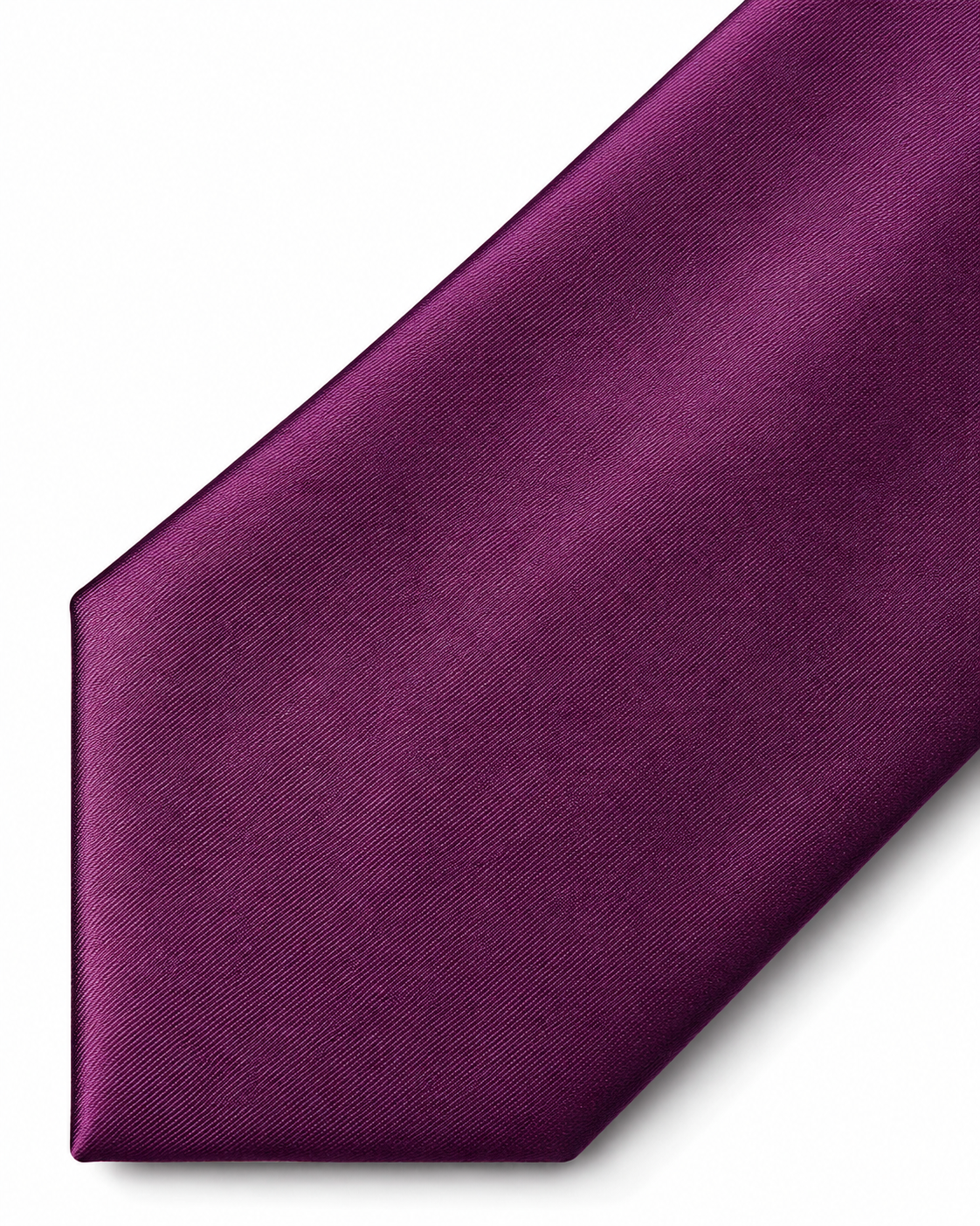 Regal Plum Solid Tie