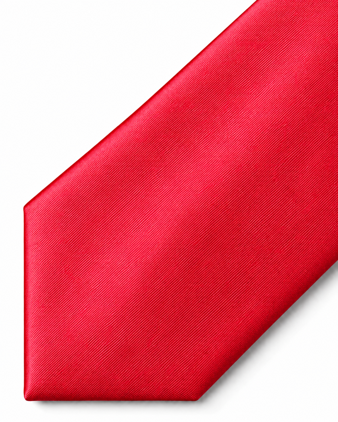Classic Crimson Microfiber Tie