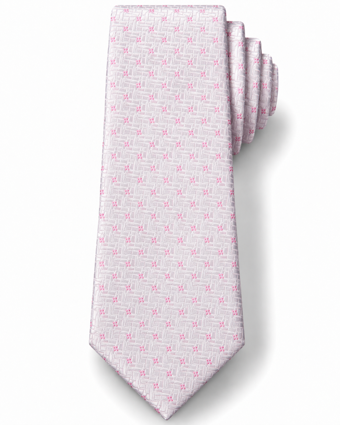 Epoch Blush Lattice Tie