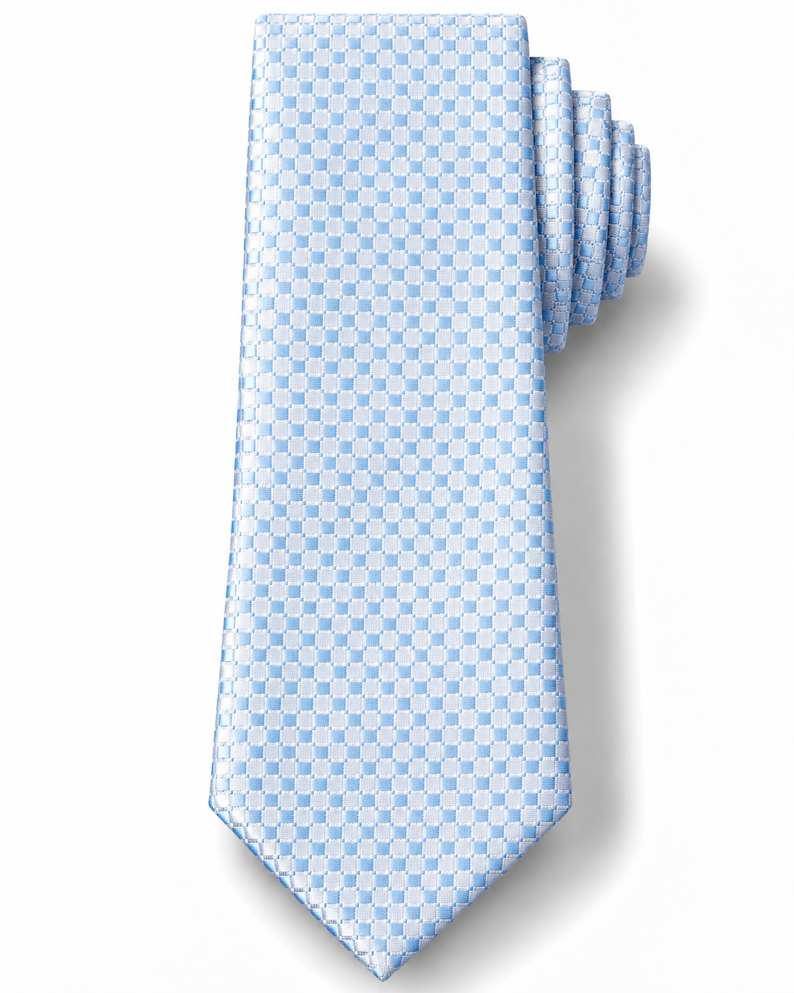 Epoch Sky Grid Textured Tie