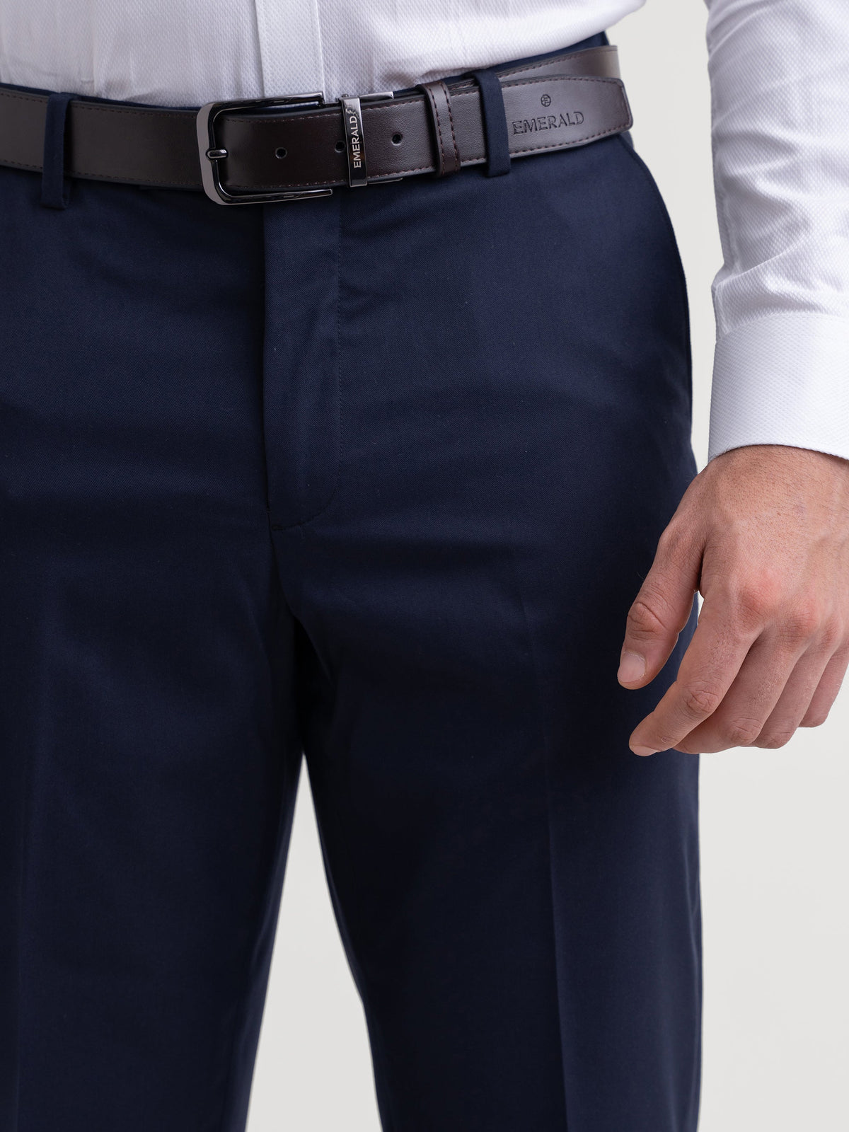Emerald Formal Trouser Stripe Slim Fit - Merlin