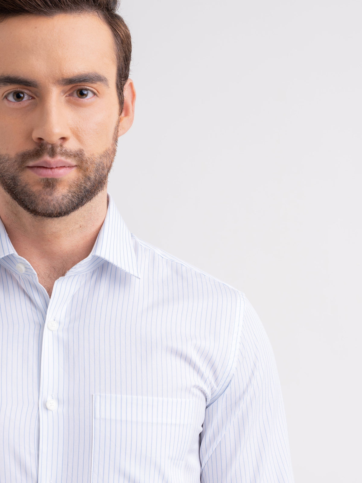Emerald Majesty Stripe Regular Fit - Blue Bell
