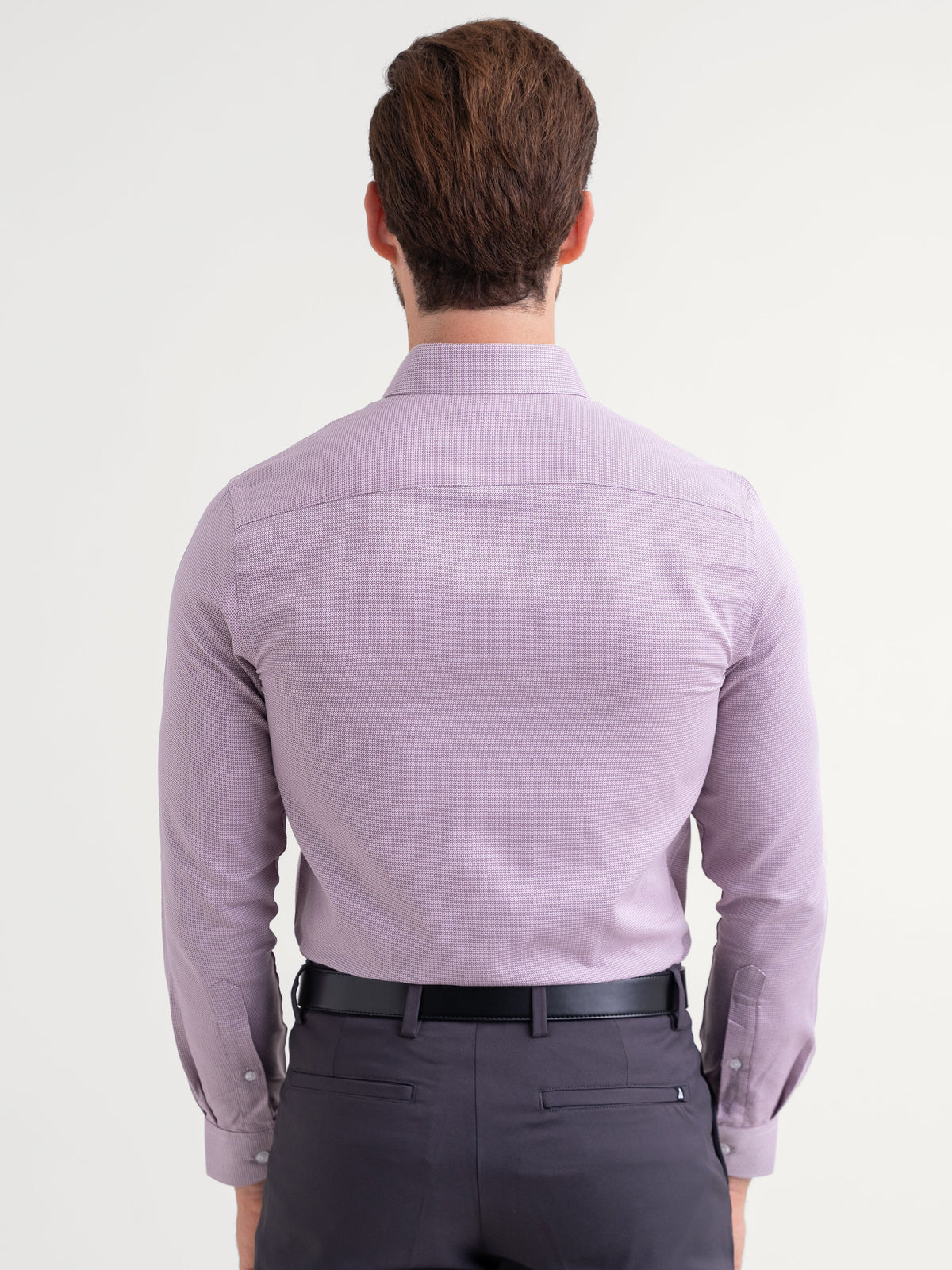 Emerald Formal Dobby Slim Fit - Maroon