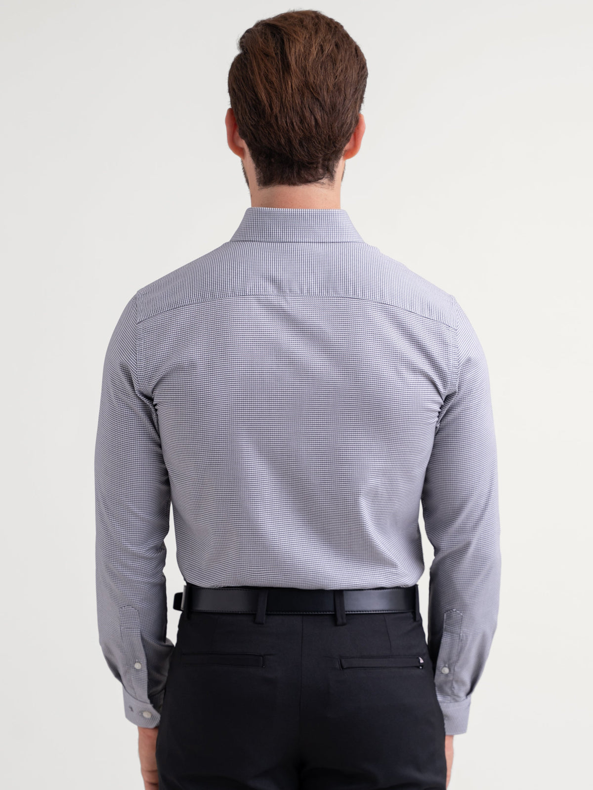 Emerald Majesty Micro Checks Slim Fit - Nice Iron