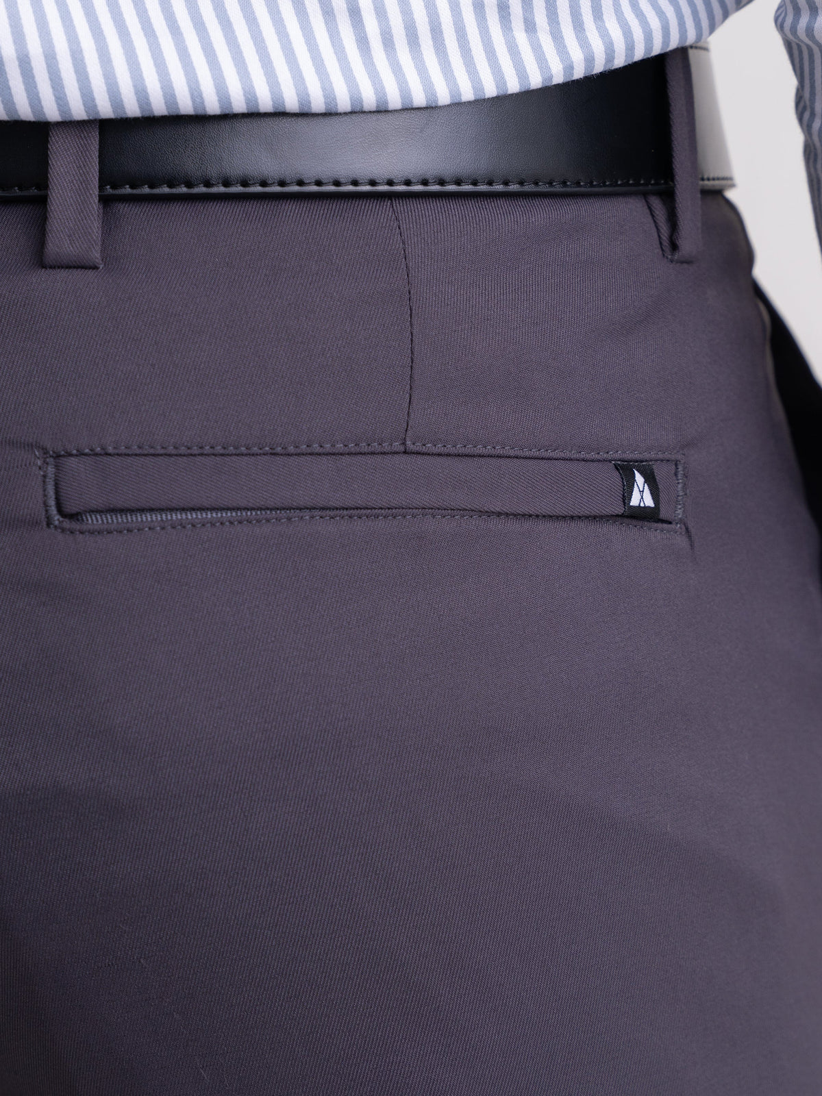 Emerald Mansak Formal Trouser Plain Modern Fit - Charcoal