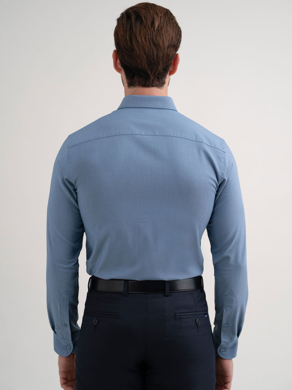 Emerald Formal Plain Slim Fit - Baby Blue