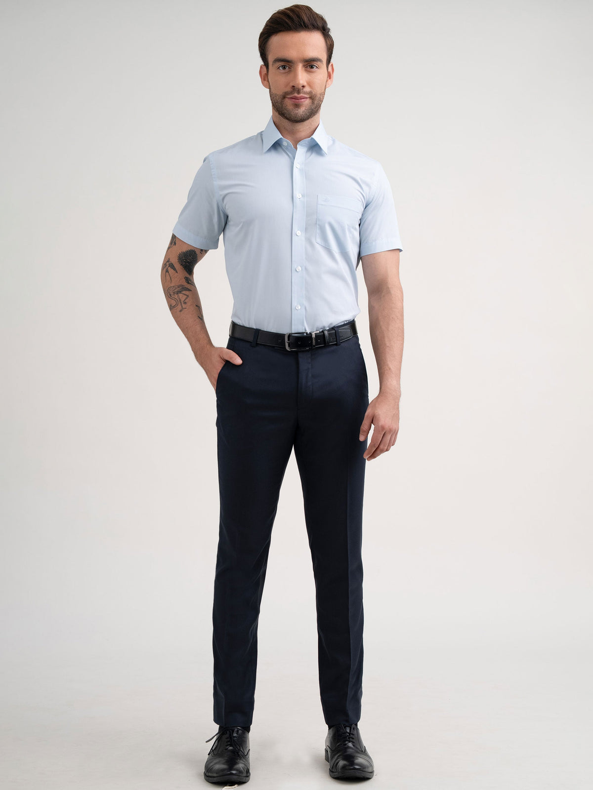 Emerald Formal Plain Regular Fit - Forget Me Not