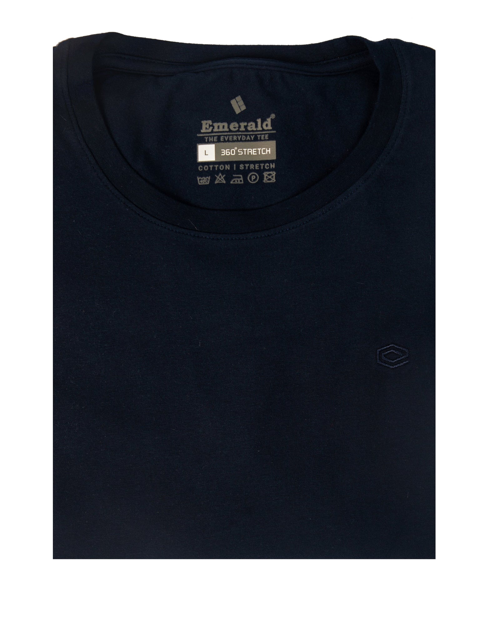 Men Embroidery Oversized Tee - Cream - SM2509156C