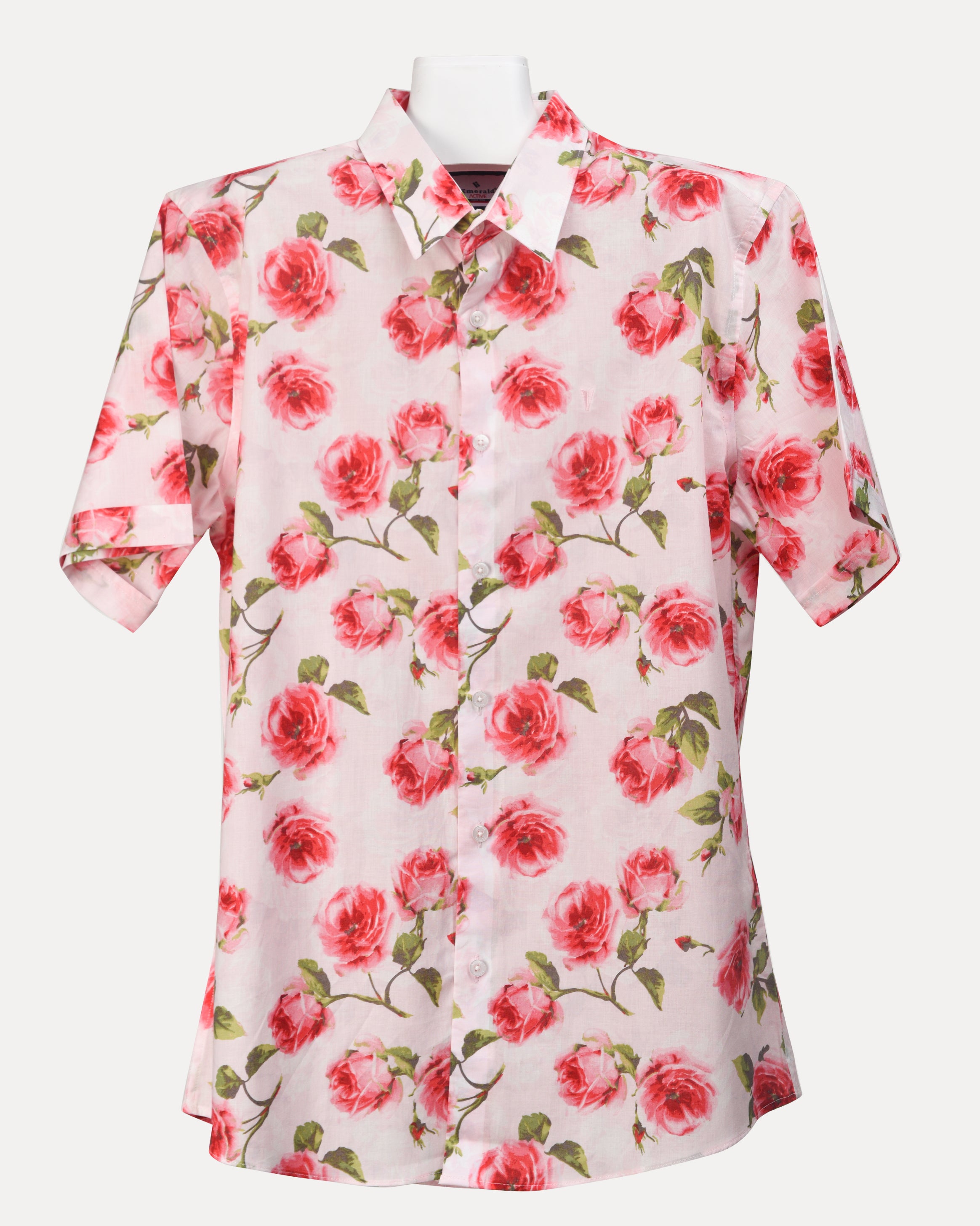 Active Printed Slim Fit-Camellia Rose