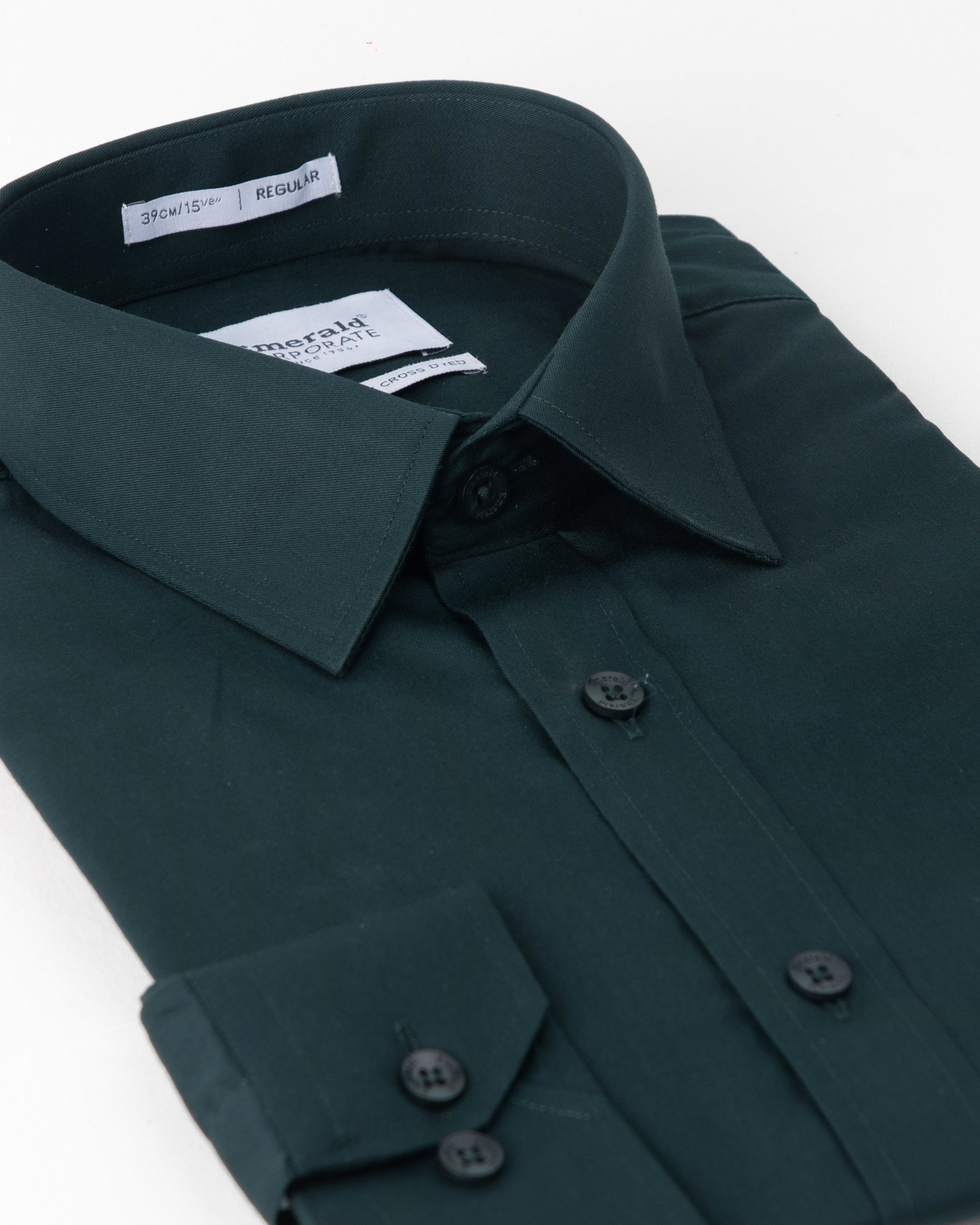 Emerald Corporate Twill Regular Fit-Green Lake