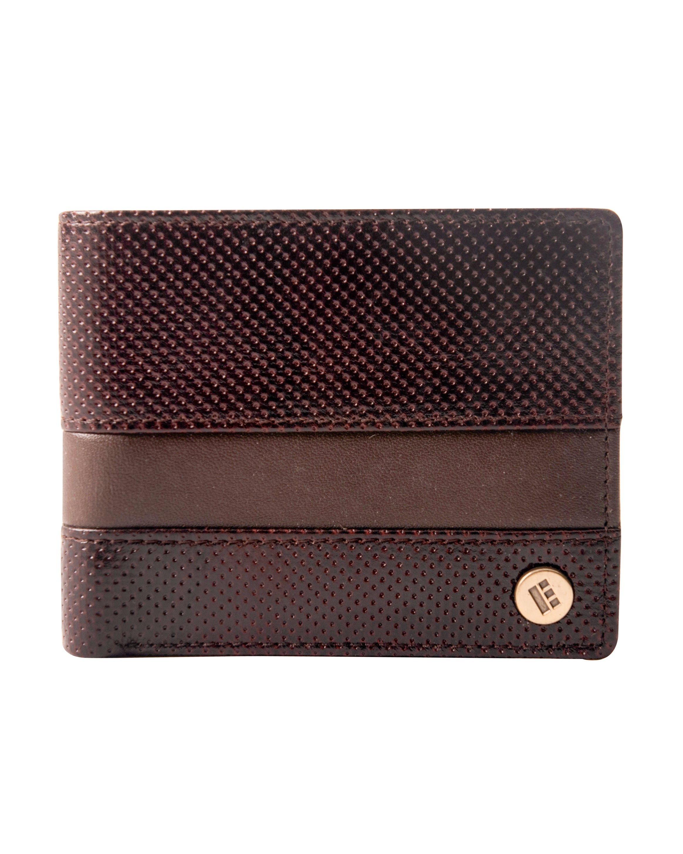 Emerald Bifold Wallet-Brown