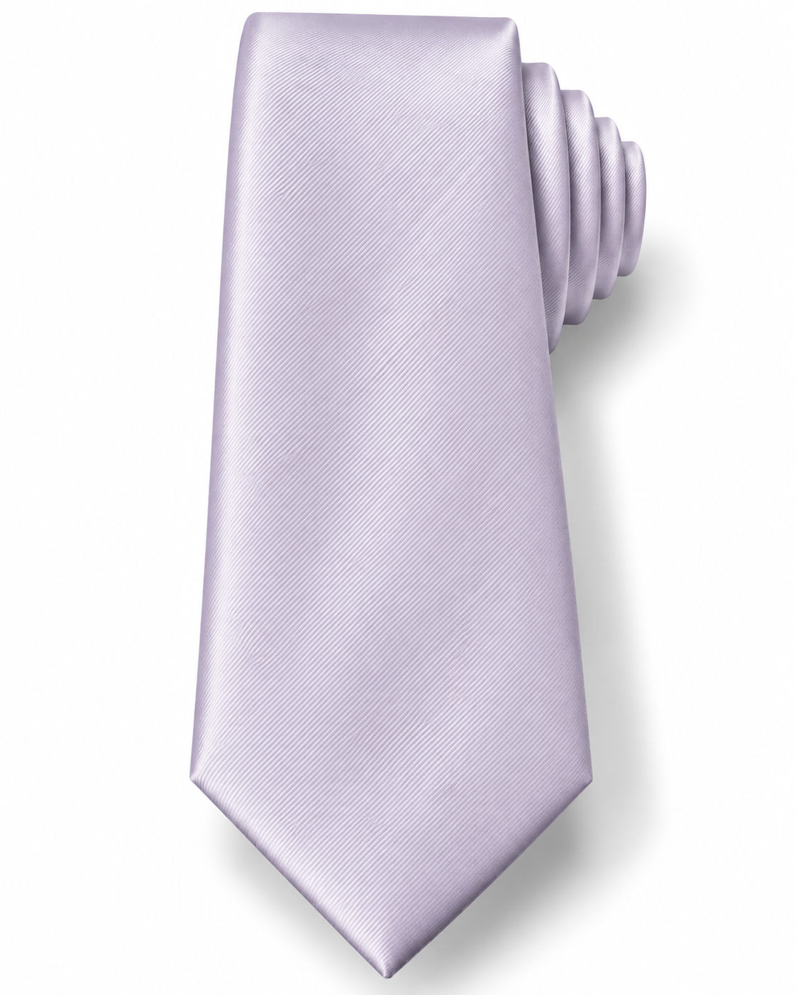 Soft Lavender Microfiber Tie